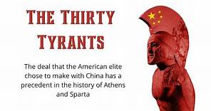 The Thirty Tyrants by Lee Smith