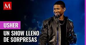 Usher en el Medio Tiempo | Así fue el concierto del Super Bowl 2024