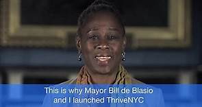 Chirlane McCray unveils ThriveNYC mental health project in 2015