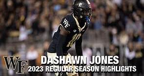 Dashawn Jones 2023 Regular Season Highlights