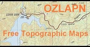Download free Topographic Maps of Australia