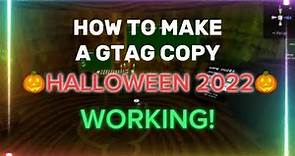 HOW TO CREATE A GORILLA TAG COPY HALLOWEEN 2022 *WORKING*