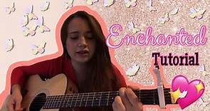 Enchanted (Taylor Swift) - tutorial GUITARRA en ESPAÑOL