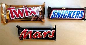 Mars Snickers Twix