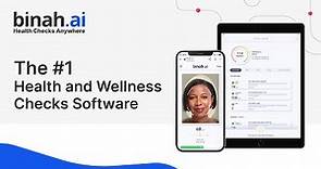 Binah.ai The #1 Health and Wellness Checks Software