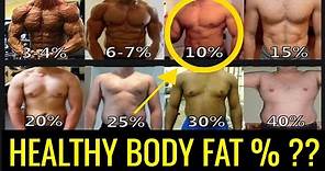 What Is A Healthy Body Fat Percentage For Men? (Charts & Ranges)