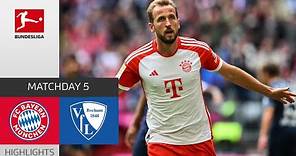 FC Bayern München - VfL Bochum 7-0 | Highlights | Matchday 5 – Bundesliga 2023/24