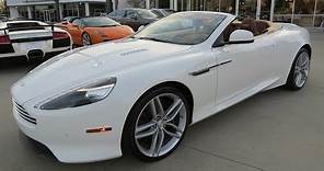 2014 Aston Martin DB9 Volante Start Up, Exhaust, and In Depth Review