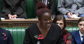 UK Youth Parliament 2019 in the House of Commons - afternoon session