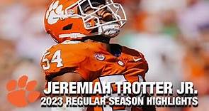Jeremiah Trotter Jr. 2023 Regular Season Highlights | Clemson LB