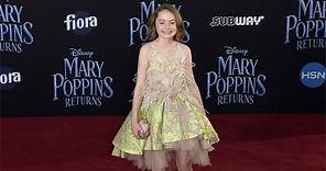 Pixie Davies "Mary Poppins Returns" World Premiere Red Carpet