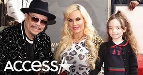 Ice-T's Wife Coco Austin & Daughter Chanel Join Him At Walk Of Fame Event