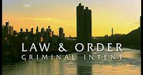 Law & Order Criminal Intent opening titles season 6 (Five UK version 2)