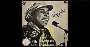 Betty Carter (live at the Vanguard, N.Y.C. 1970 b)