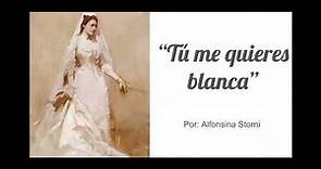 Análisis del poema "Tú me quieres blanca" de Alfonsina Storni