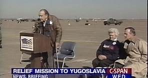 Relief Mission to Yugoslavia