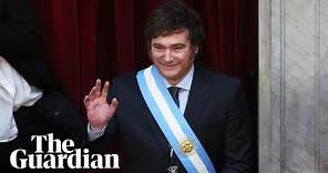 Javier Milei sworn in as Argentina's new president