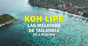 Koh Lipe, las Maldivas de Tailandia en 3 minutos