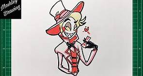 How to Draw Lucifer from Hazbin Hotel