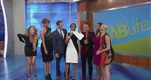 FABLife Cast Laughs on ABC7! - Tyra Banks, Chrissy Tiegen, Joe Zee, Lauren Makk, & Leah Ashley
