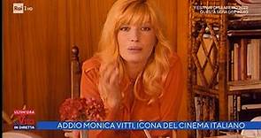 Addio Monica Vitti, icona del cinema italiano - La vita in diretta 02/02/2022