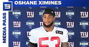 Oshane Ximines: 'It feels great to be back out there' | New York Giants