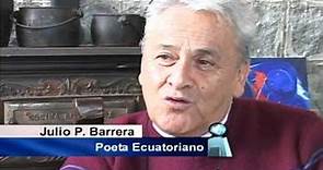 Julio Pazos Barrera, poeta y cocinero ecuatoriano