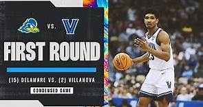 Villanova vs. Delaware - First Round NCAA tournament extended highlights