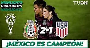 Highlights | México 2-1 Estados Unidos | Revelations Cup 2021 | TUDN