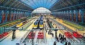 St Pancras International Railway Station London, A walking Tour around and inside