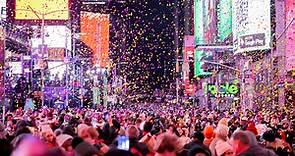 影》紐約「領結」水晶球迎2024！百萬人嗨爆時代廣場 - 國際