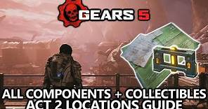 Gears 5 - All Components & Collectibles Locations Guide - Act 2