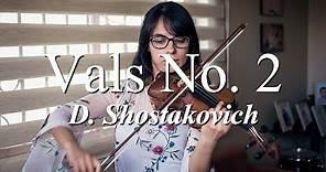 ❤️ Vals No 2 ❤️ - Dimitri Shostakovich - Sofía Bravo - Waltz no 2 Violín Orchestra
