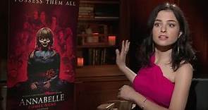 Katie Sarife Talks Paranormal Activity On The Set Of ‘Annabelle Comes Home’
