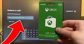 How to REDEEM Xbox Gift Card Code Full Guide! (Add Money on Xbox)