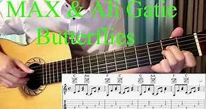 MAX & Ali Gatie - 'Butterflies' guitar tutorial