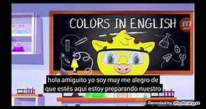colores en inglés\amigo mumu en español