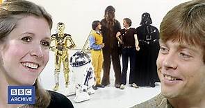 1980: EMPIRE STRIKES BACK stars on BLUE PETER | Classic Movie Interviews | BBC Archive