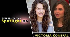 Victoria Konefal Interview | AfterBuzz TV's Spotlight On