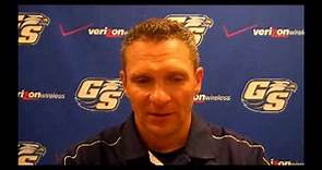 Post-Game Interview with Coach Jeff Monken 9-29-2012