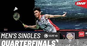 VICTOR Denmark Open 2023 | Lee Zii Jia (MAS) vs. Kenta Nishimoto (JPN) | QF