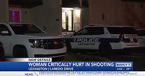 Woman has life-threatening injuries after Lexington shooting