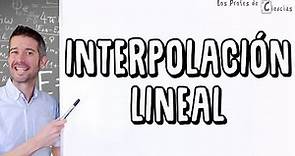 Interpolación Lineal