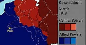 The Great Spring Offensive (Kaiserschlacht 1918)