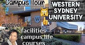 WESTERN SYDNEY UNIVERSITY Campus Tour | Campbelltown, NSW, Australia🇦🇺