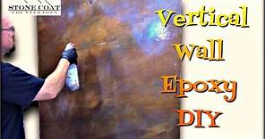 Vertical wall epoxy, DIY