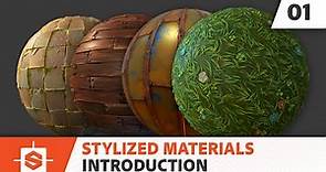 Stylized Materials with Substance Designer - Introduction | Adobe Substance 3D