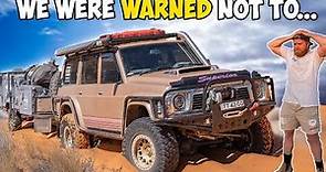 We TRIED towing a trailer across the Simpson Desert... the hard way
