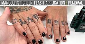 Manucurist Green Flash Full Application, Wear Test & Removal