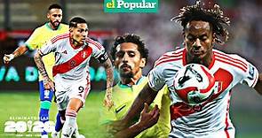 Perú pierde 0-1 contra Brasil por Eliminatorias 2026 en el Estadio Nacional
